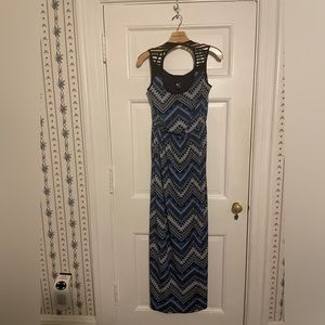Chevron Maxi Dress